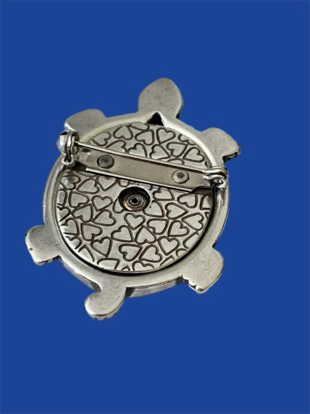 Brighton Amber Turtle Brooch